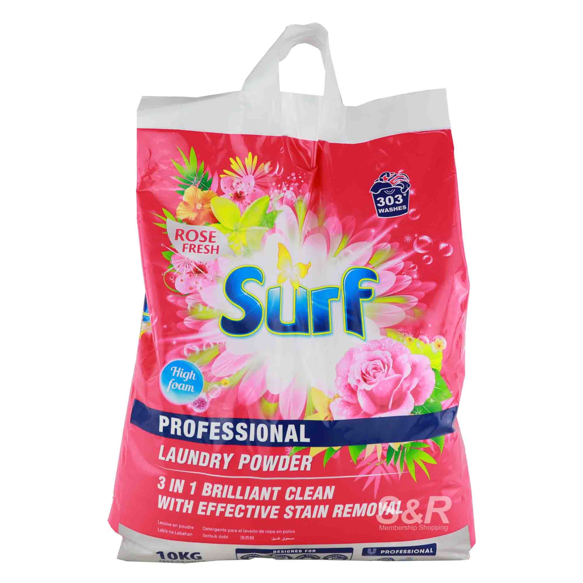 Surf Professional Laundry Powder Rose Fresh 10kg